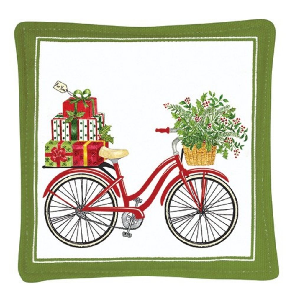 Alice's Cottage Cotton Scented Spiced Mug Mat Bike